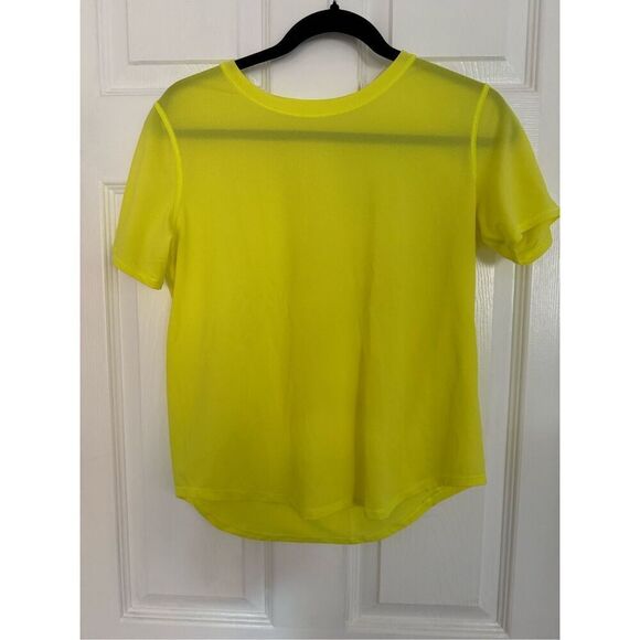 lululemon athletica Tops - Lululemon athletic top sz small electric